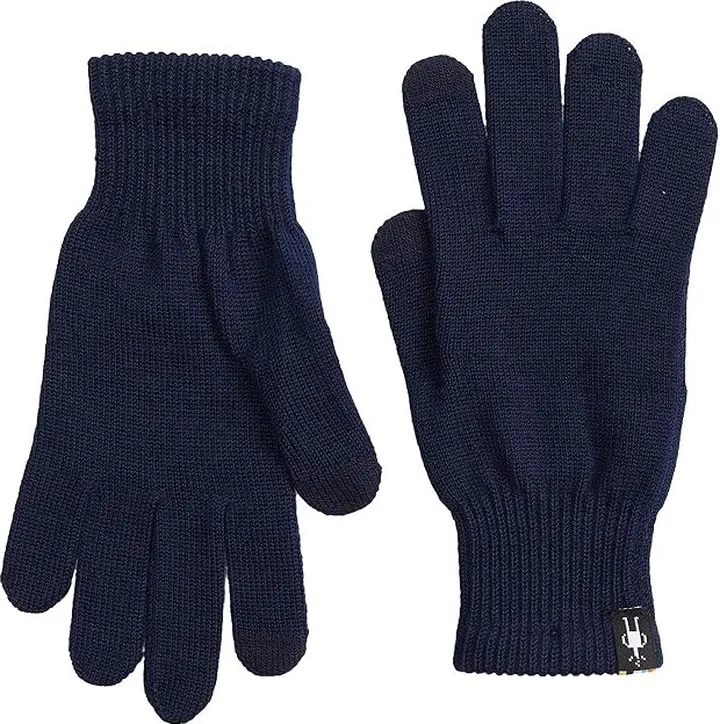Smartwool Merino Liner Gloves (Deep Navy) Extreme Cold Weather Gloves