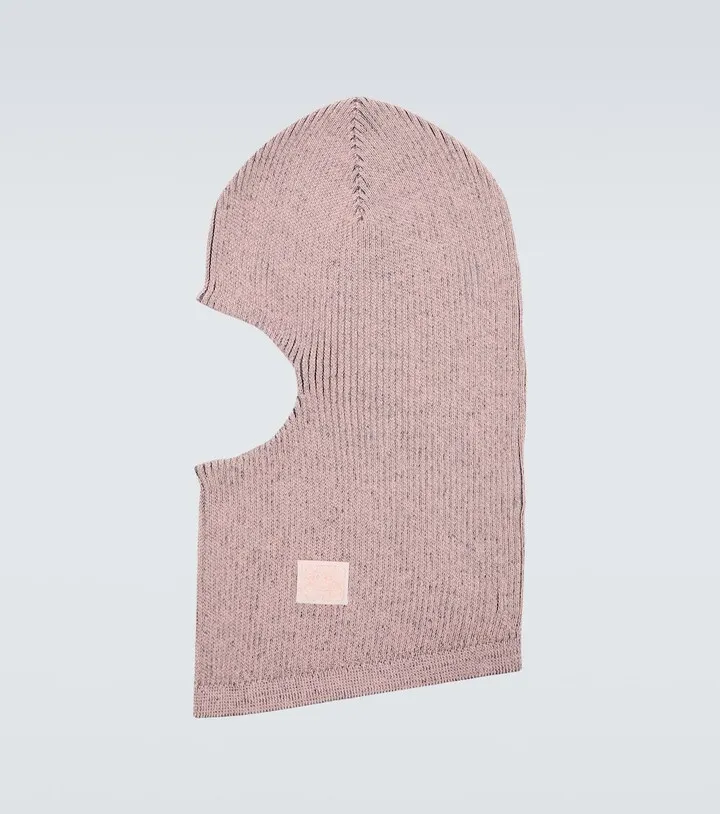 Wool-blend ski mask