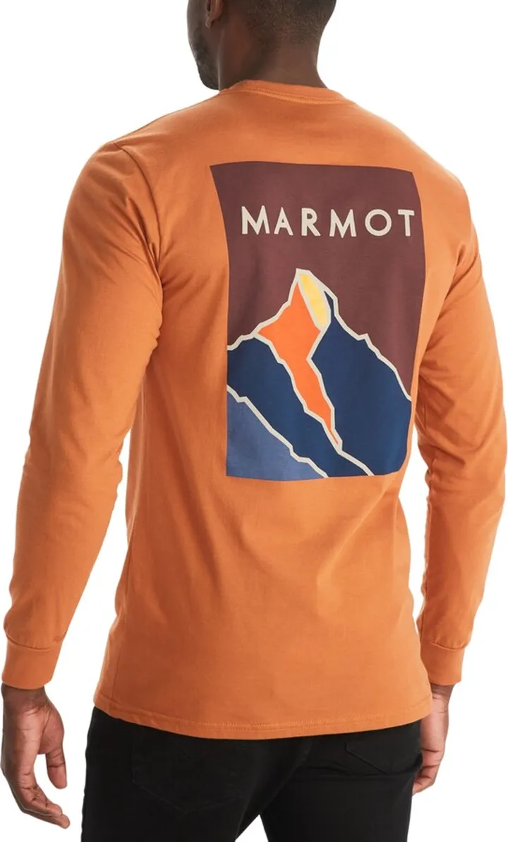 Marmot Mens Mount Marmot Tee Ls