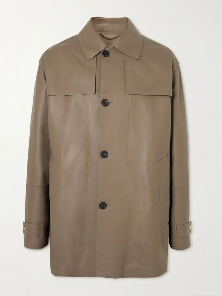 Leather Coat