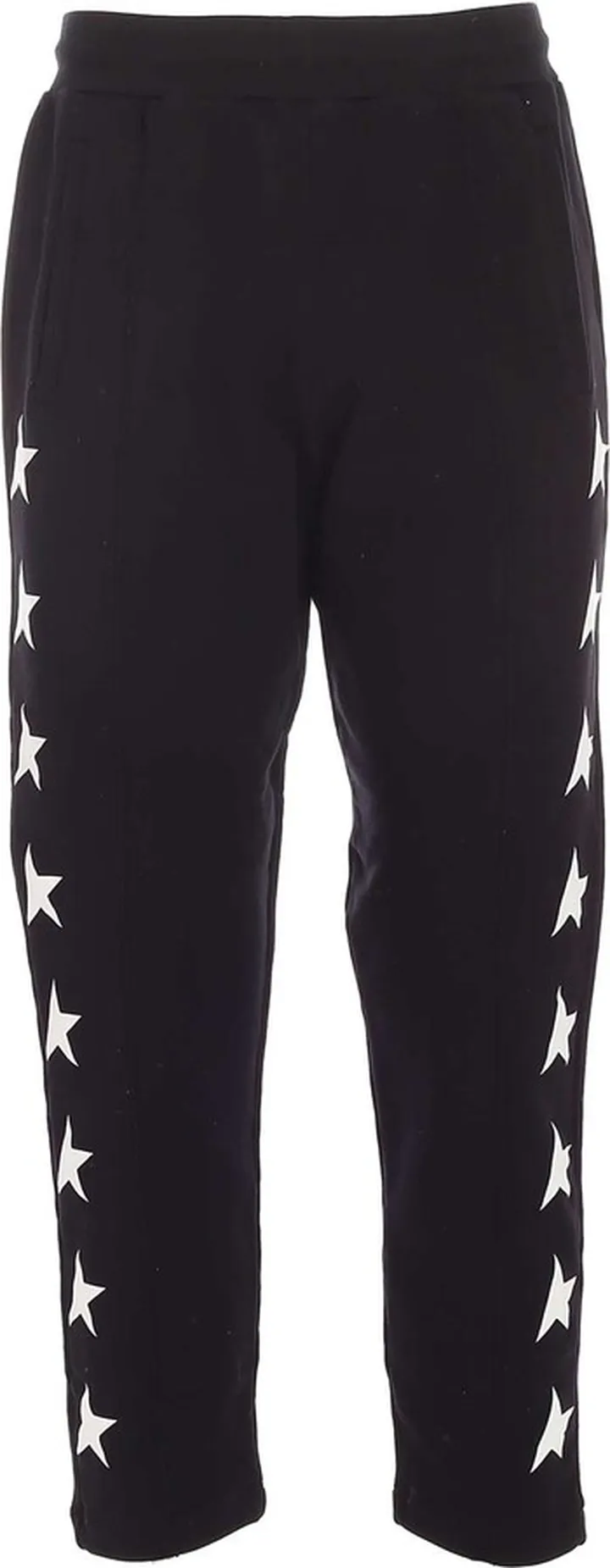 Black sweatpants with side stars from Golden Goose.