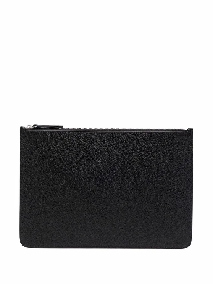 Signature Stitch-Detail Clutch Bag