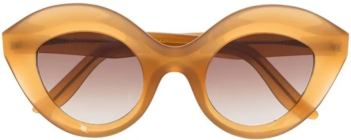 Cat-Eye Tinted Sunglassses