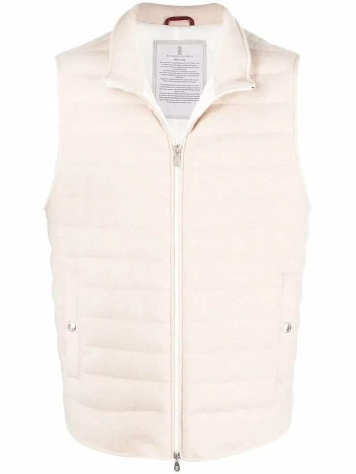 Knitted Padded Gilet