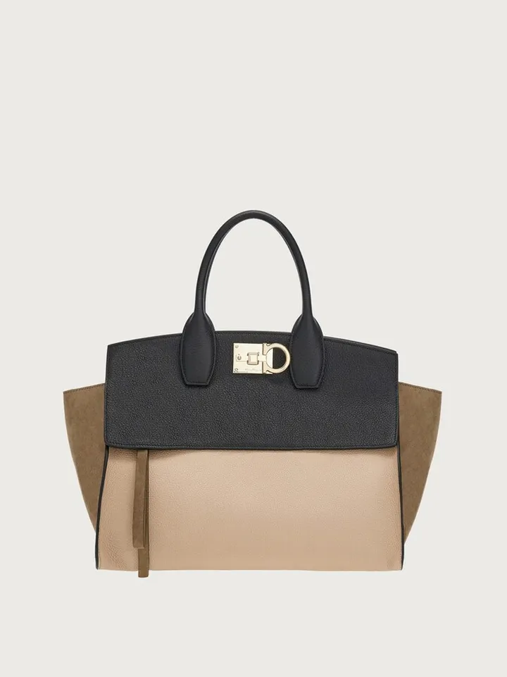 Ferragamo Women Ferragamo Studio Soft bag (L) Beige