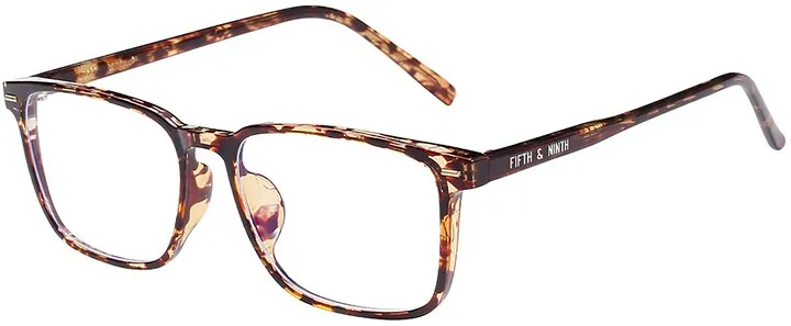 53mm Square Blue Light Blocking Glasses