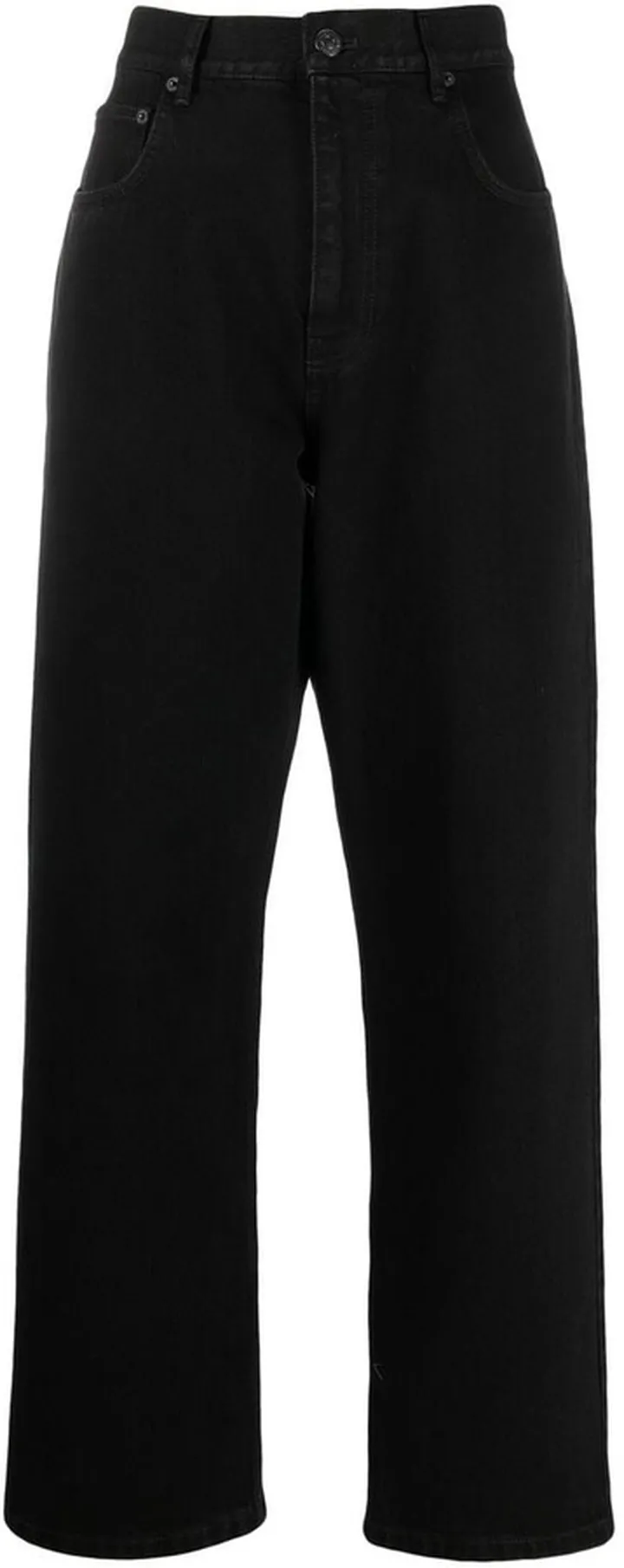 High-Waisted Wide-Leg Jeans
