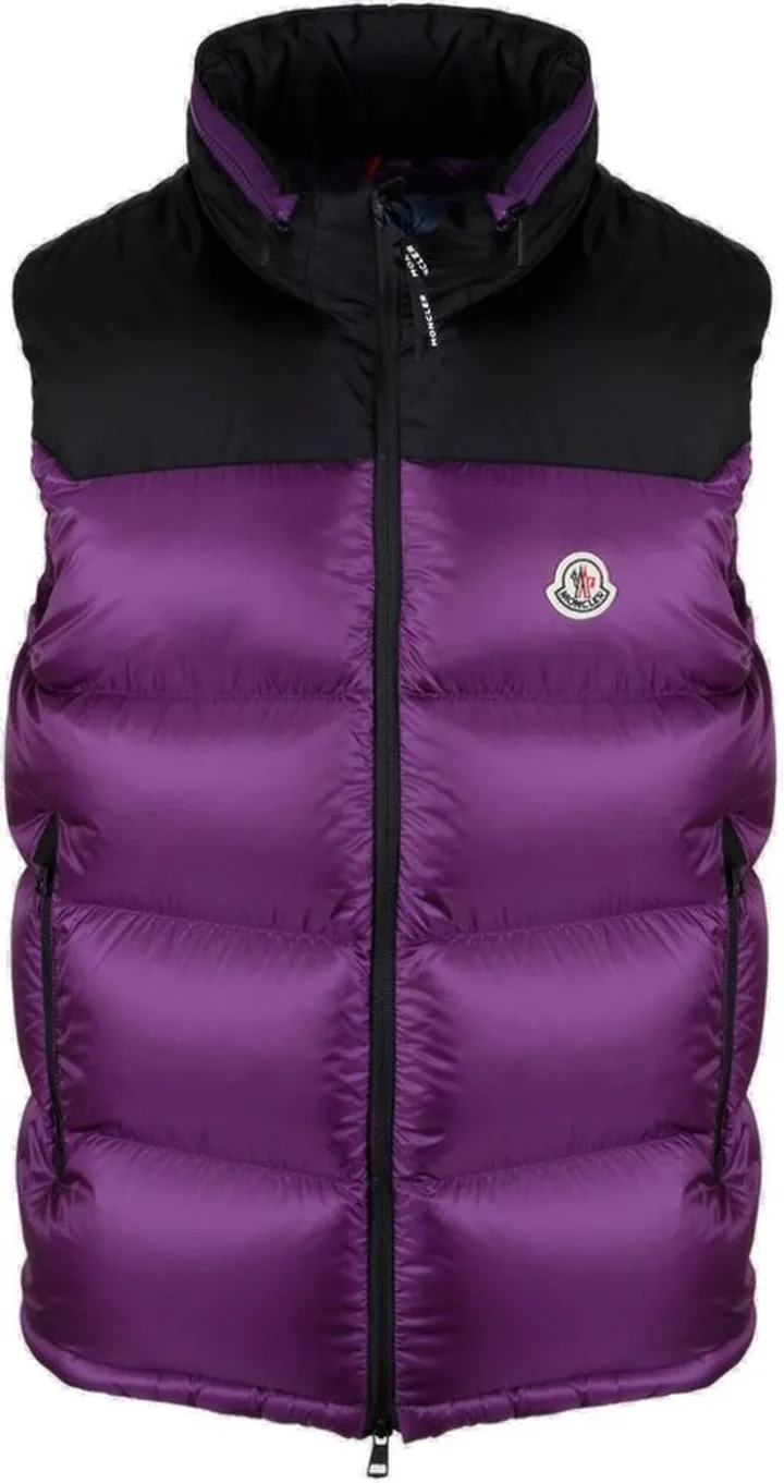 Moncler Ophrys Logo Patch Down Gilet