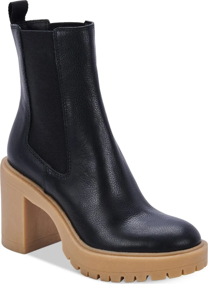 Dolce Vita Women's Coen H20 Lug Chelsea Booties Women's Shoes