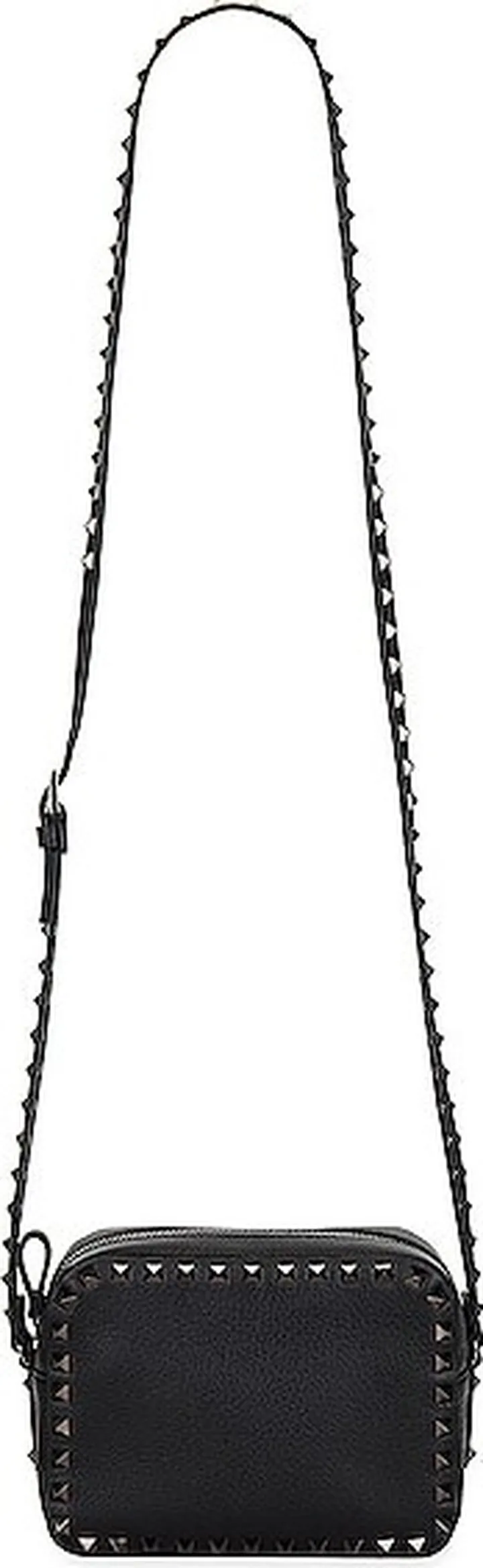 Valentino Garavani Rockstud Cross Body Bag in Black
