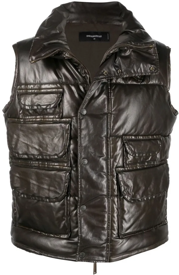Multiple-Pocket Design Gilet