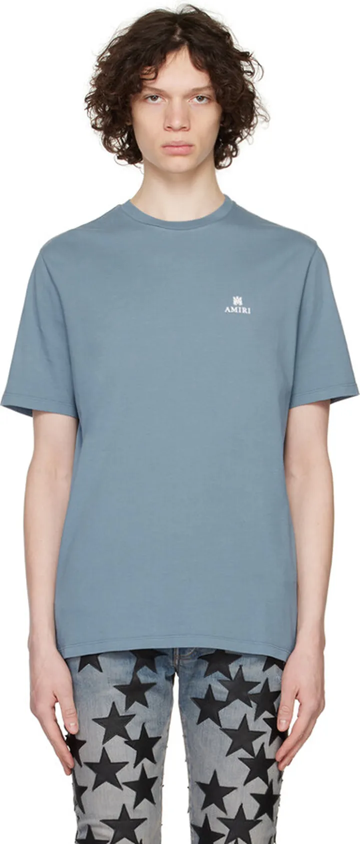 AMIRI Blue M.A. Bar Club T-Shirt