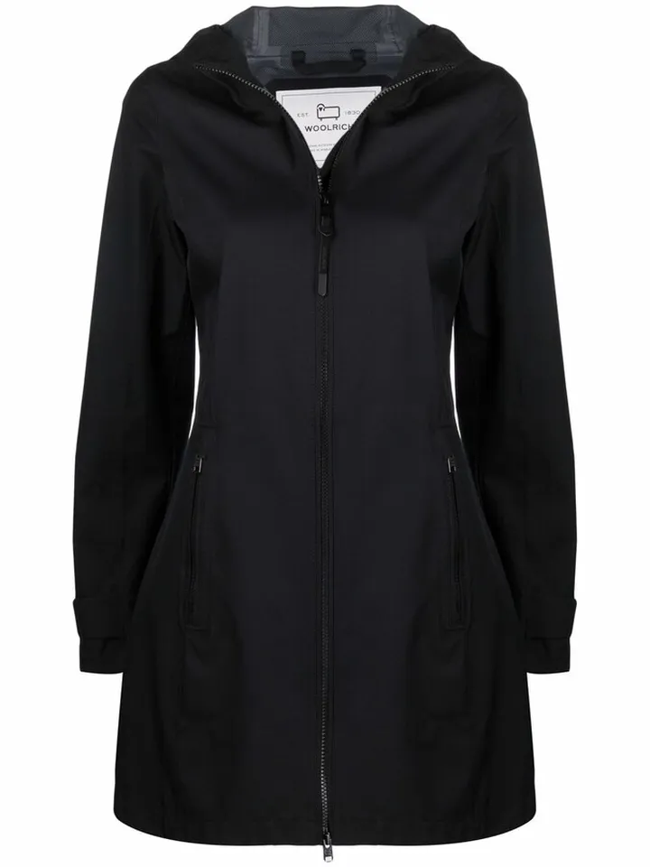 Leavitt hooded parka coat