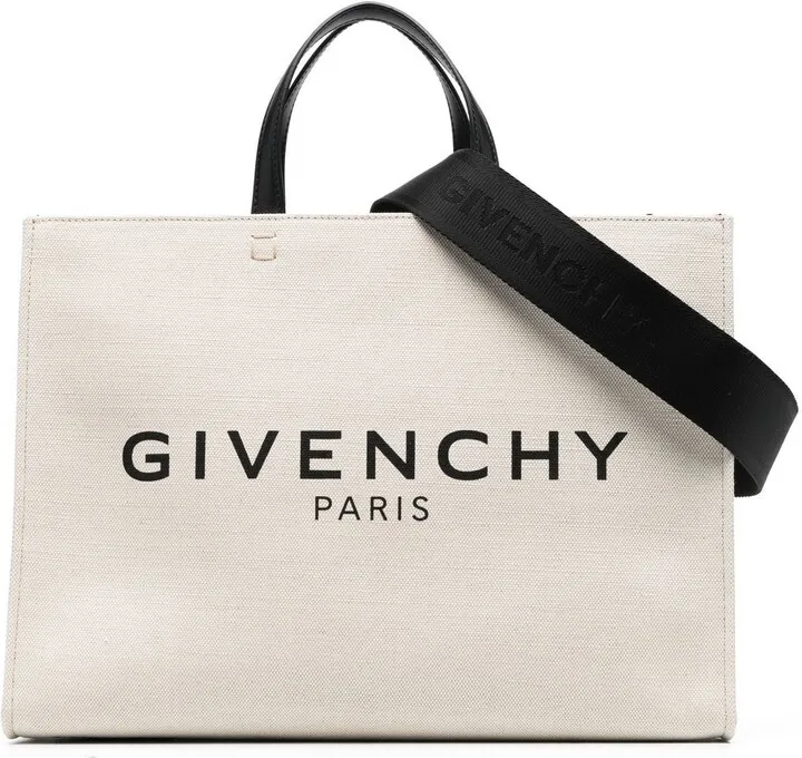 GIVENCHY- G-tote Medium Canvas Shopping Bag