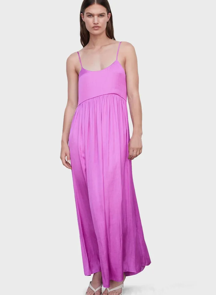 Strappy Tiered Dress