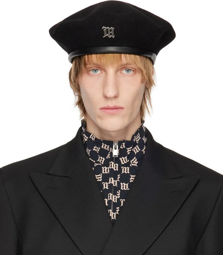 MISBHV Black Signature Beret