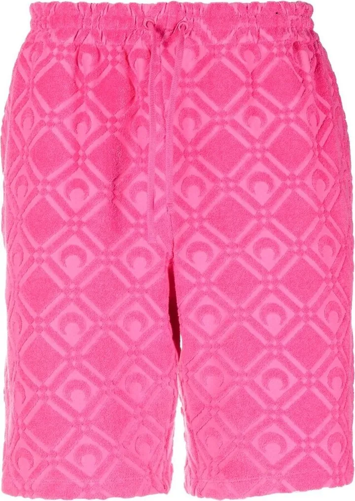 Sponge jacquard bowling shorts