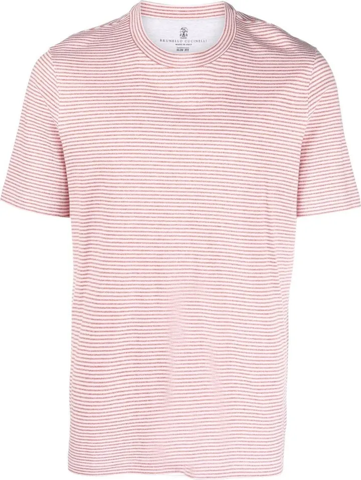 striped short-sleeve T-shirt