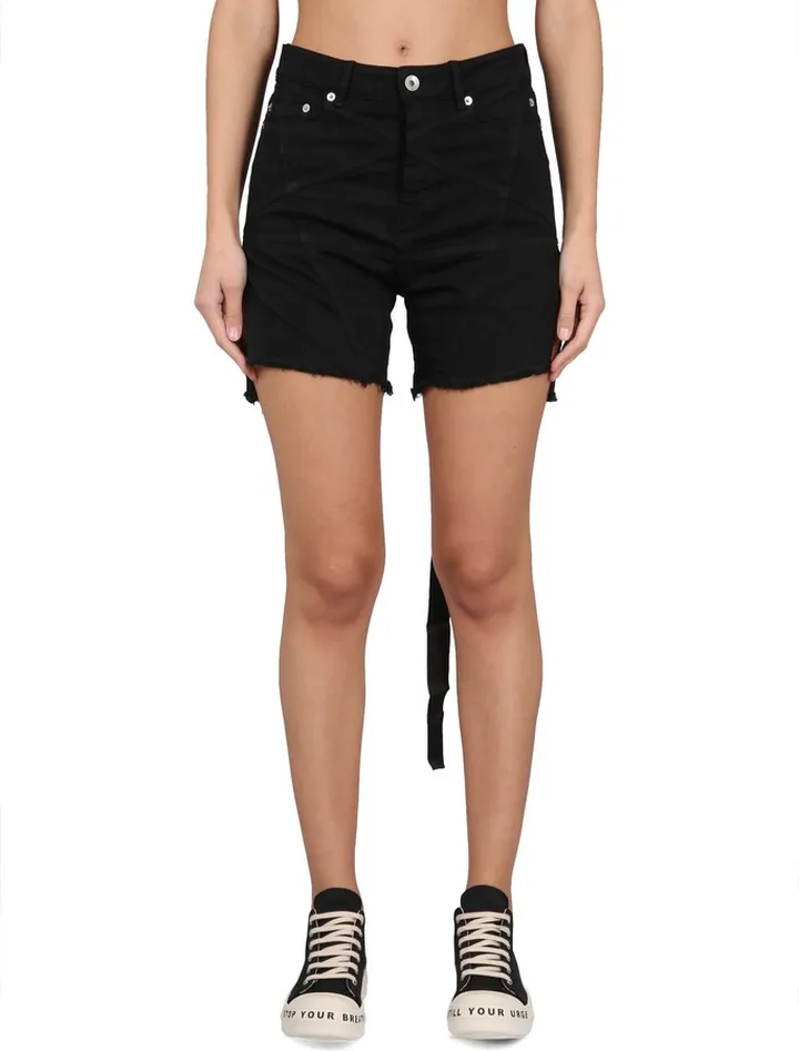 Denim Bermuda Shorts