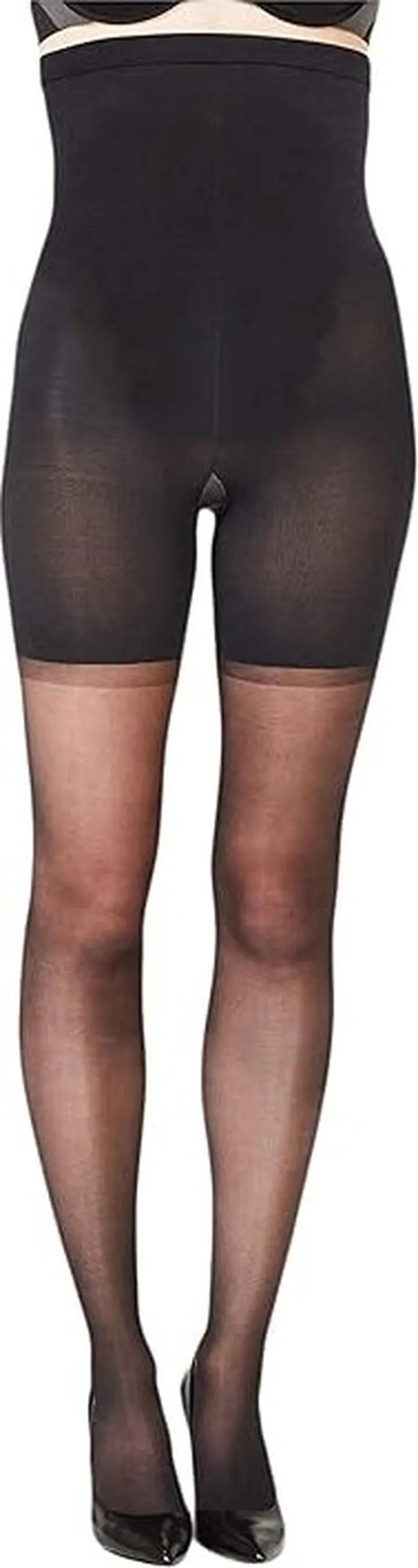 Spanx High-Waisted Sheer (Black) Sheer Hose