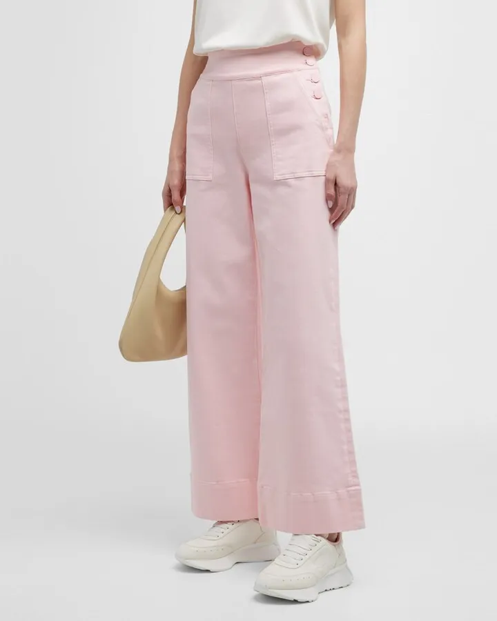 Donald Wide-Leg Denim Pants
