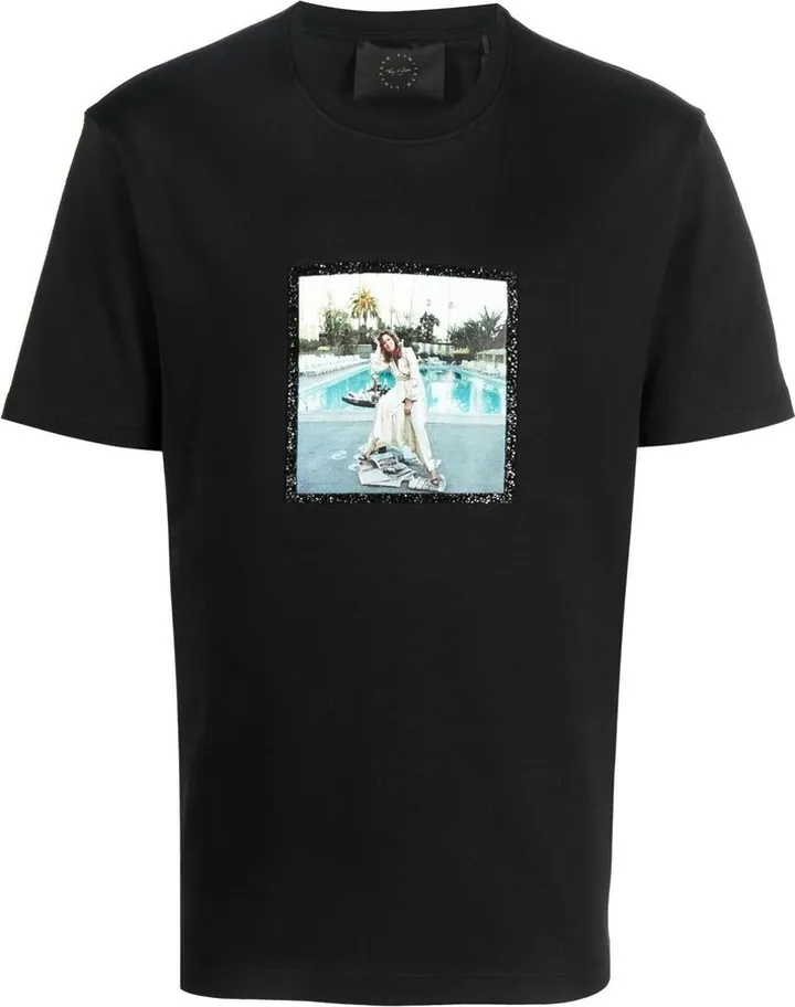 graphic-print short-sleeve T-shirt