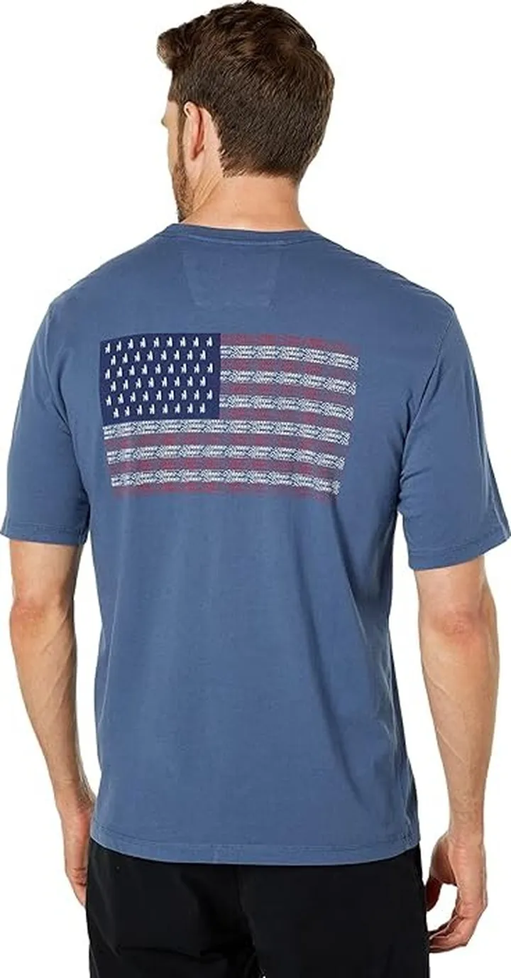 johnnie-O Jo Glory Garment Washed T-Shirt (Wake) Men's Clothing