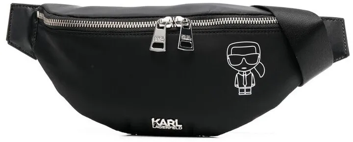 Logo Zipped Belt Bag