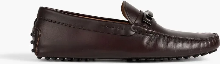 Gommino embellished leather driving shoes