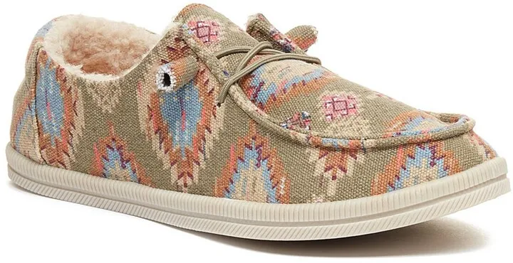 Mellow Adobe Faux Shearling Lined Slip-On Sneaker