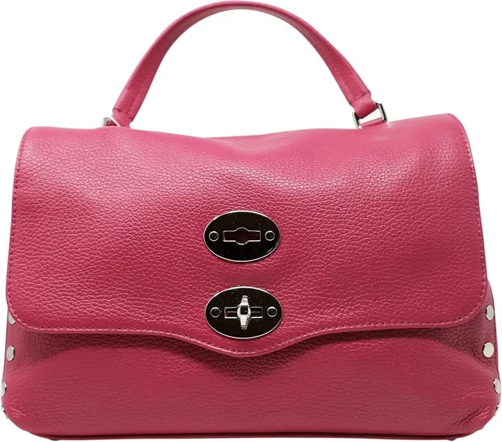 Zanellato 068010-0050000-z0820 Bouganville Postina Daily Giorno S Leather Handbag