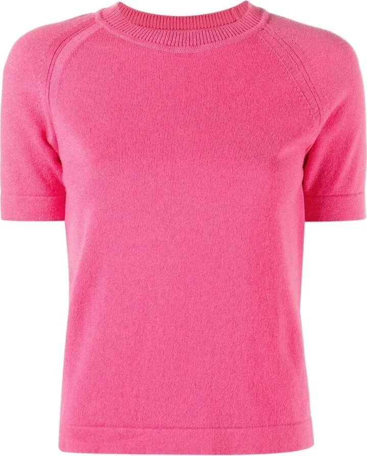 Cashmere Short-Sleeve Top