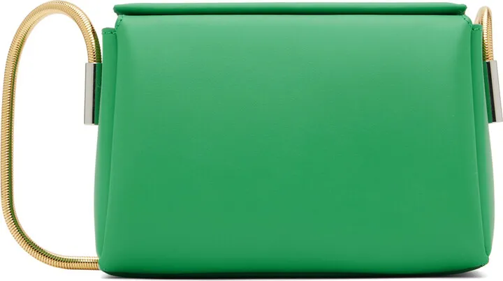 Marni Green Small Toggle Shoulder Bag