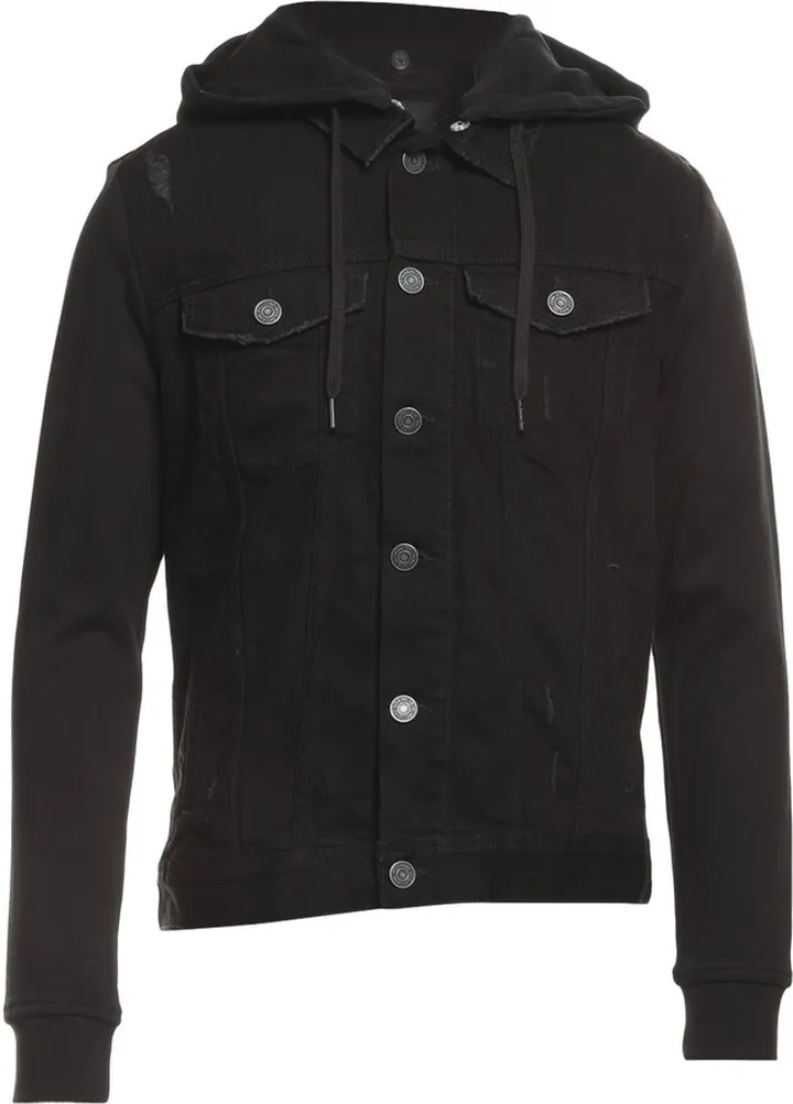 Denim Outerwear Black