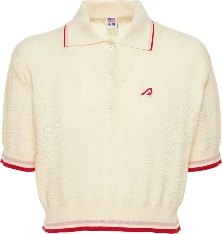 Tennis Academy crop polo