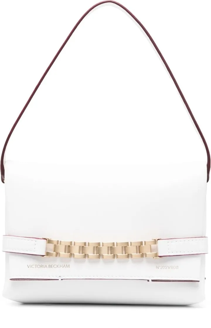Chain-Detail Tote Bag