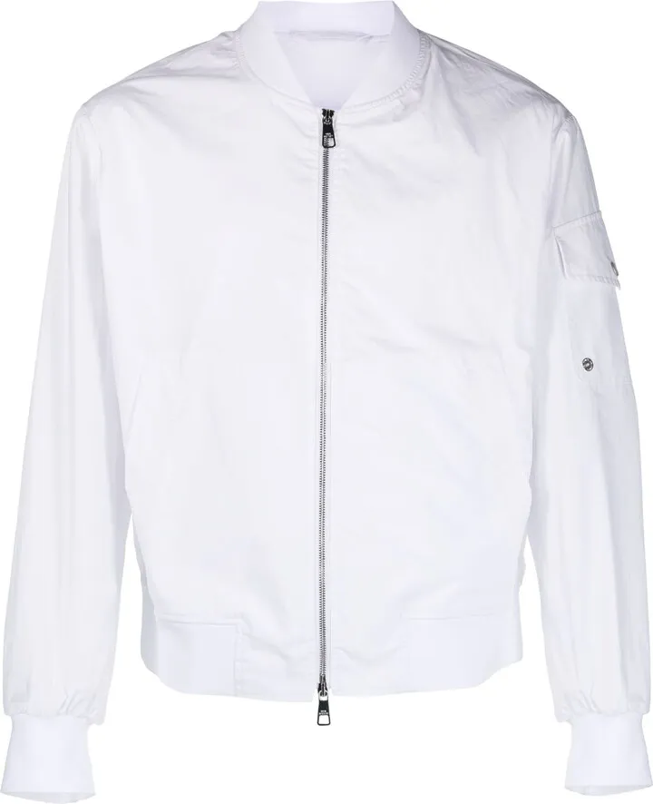 Skinny bomber jacket