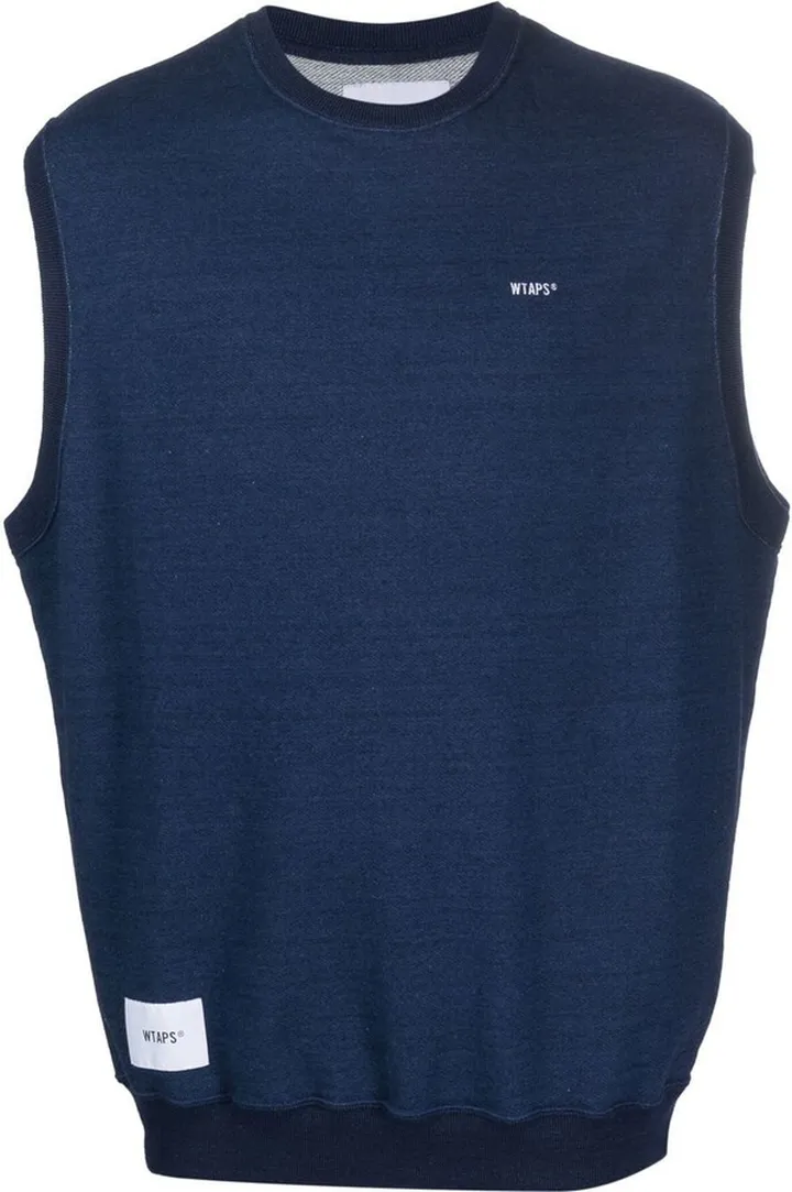 Ditch logo-embroidered sweater vest