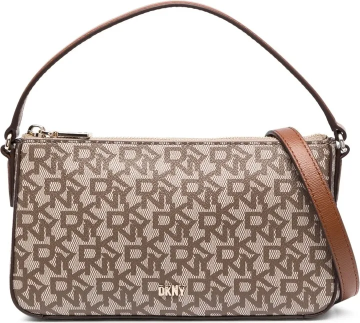 Monogram-Pattern Shoulder Bag