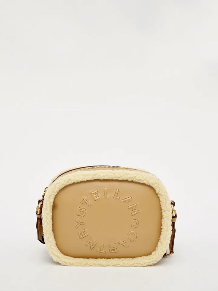Small Camera Bag In Beige