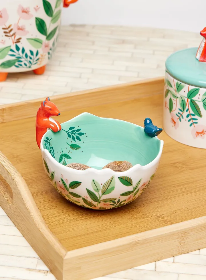 Secret Garden Fox Bowl