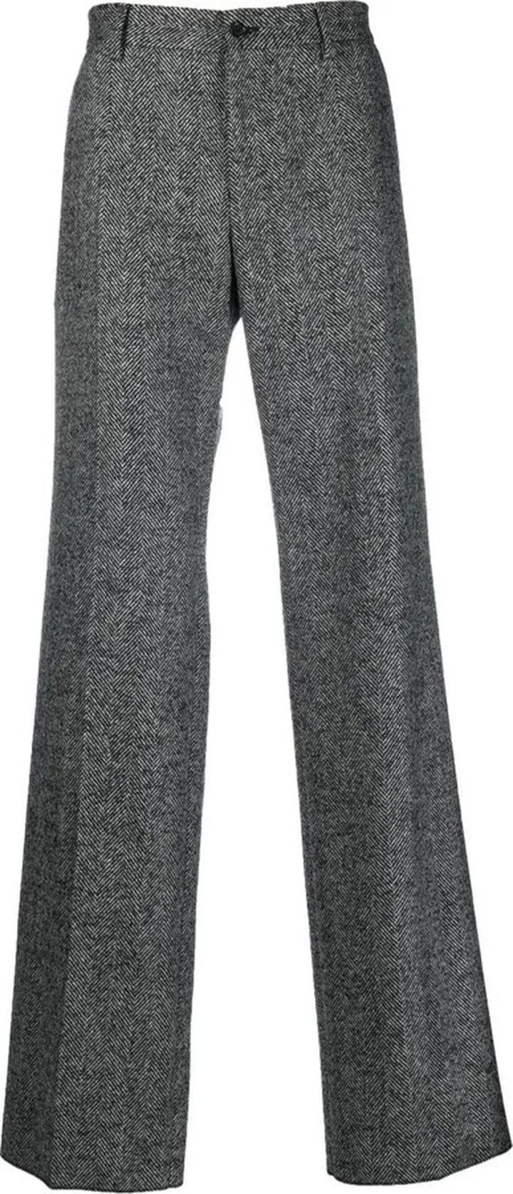 Straight-Leg Tailored Trousers