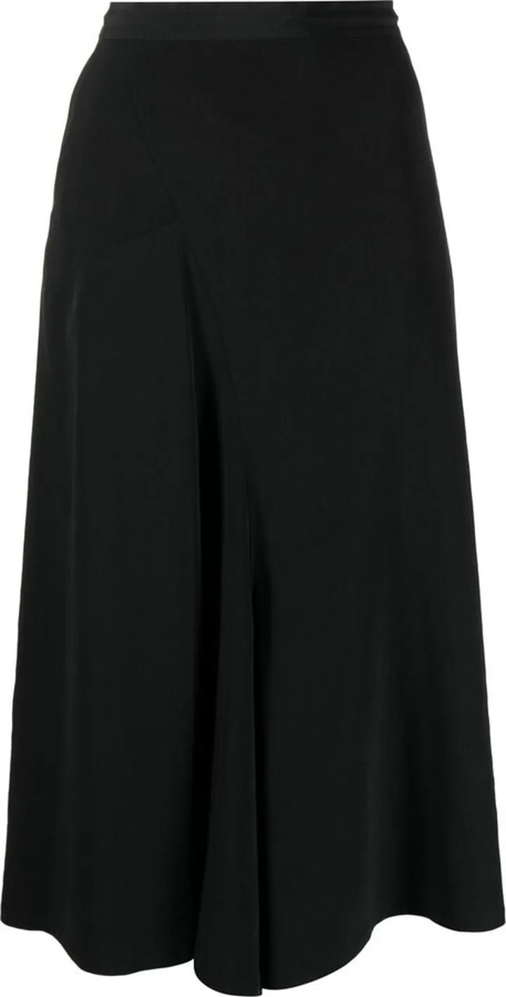 Gathered-Waist Cropped Trousers