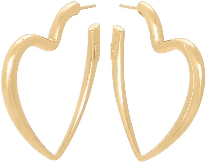 Jewelry Graduating Heart Hoop Earrings
