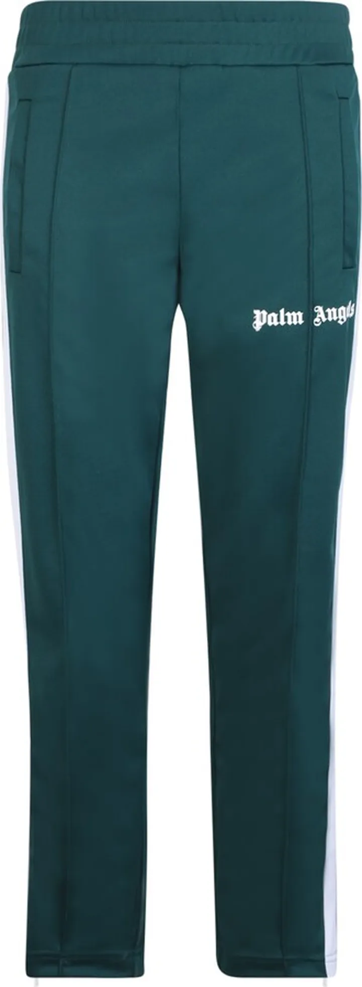 Green Slim Track Pants