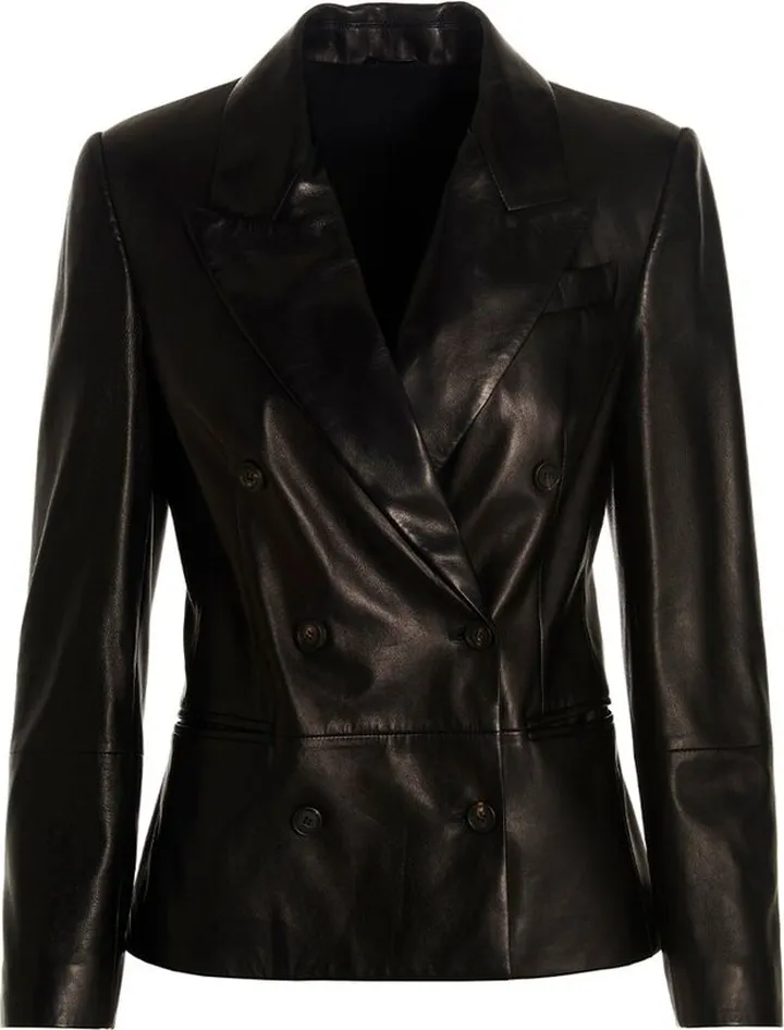 Brunello Cucinelli Double-Breasted Long-Sleeved Jacket