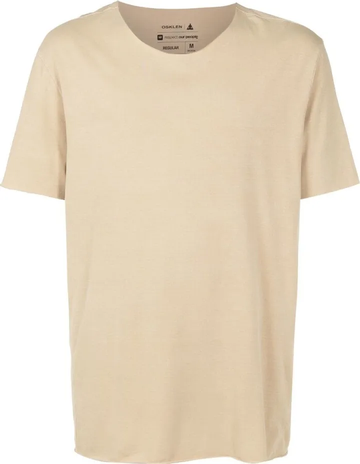 rear logo-print detail T-shirt
