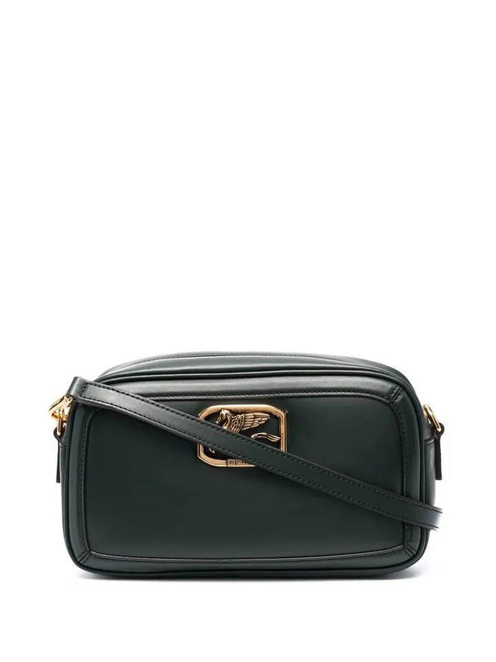 Logo-Plaque Crossbody Bag
