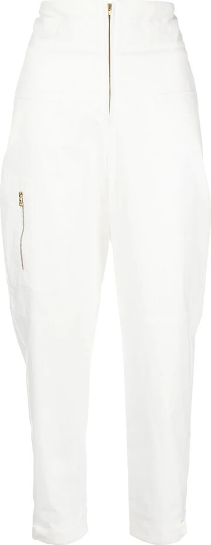 Cropped Cargo Trousers