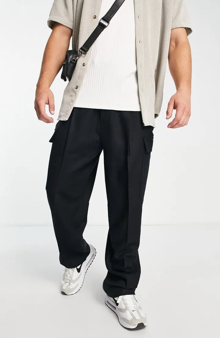 Wide Leg Cargo Pants